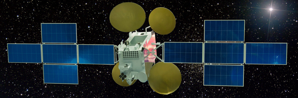 фото спутника «Экспресс-АМ5» 